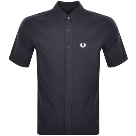 【返品不可】 Oxford Perry Fred Short Mainline | Navy Shirt Sleeve トップス